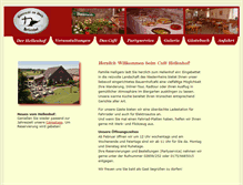 Tablet Screenshot of hellenhof.de